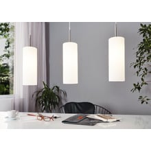 Troy Steel 3 Light Pendant